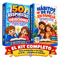 Kit completo: 50 Respuestas y Hábitos de Fe en Familia